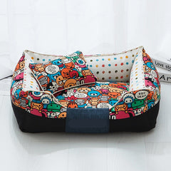 Vibrant Dog Bed