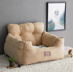 Pet Car Seat Cover for Dogs - Teddy Dog Bed